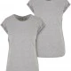 2 Броя Изчистени Дамски ТенискиPre-Pack Ladies Extended Shoulder Tee 2-Pack grey XS