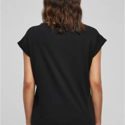 2 Броя Изчистени Дамски ТенискиPre-Pack Ladies Extended Shoulder Tee 2-Pack black XXL