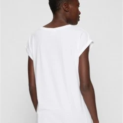 2 Броя Изчистени Мъжки ТенискиPre-Pack Ladies Extended Shoulder Tee 2-Pack white+white XXL