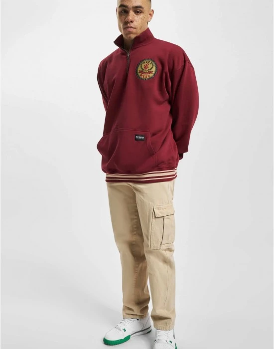 Суичър в цвят бордо Rocawear Duke Crewneck, Суичъри - Hoodstyle.bg