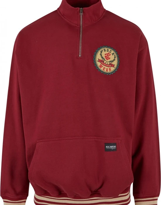 Суичър в цвят бордо Rocawear Duke Crewneck, Суичъри - Hoodstyle.bg