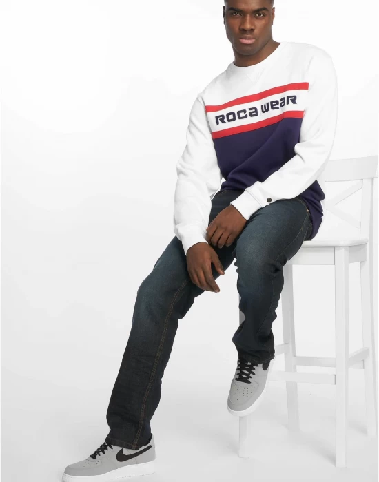 Мъжки дънки в тъмносин цвят Rocawear blue washed, Бандана шал - Hoodstyle.bg