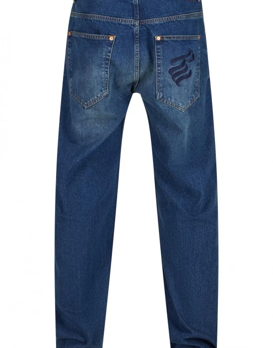 Мъжки дънки в тъмносин цвят Rocawear WED Loose Fit, Дънки - Hoodstyle.bg