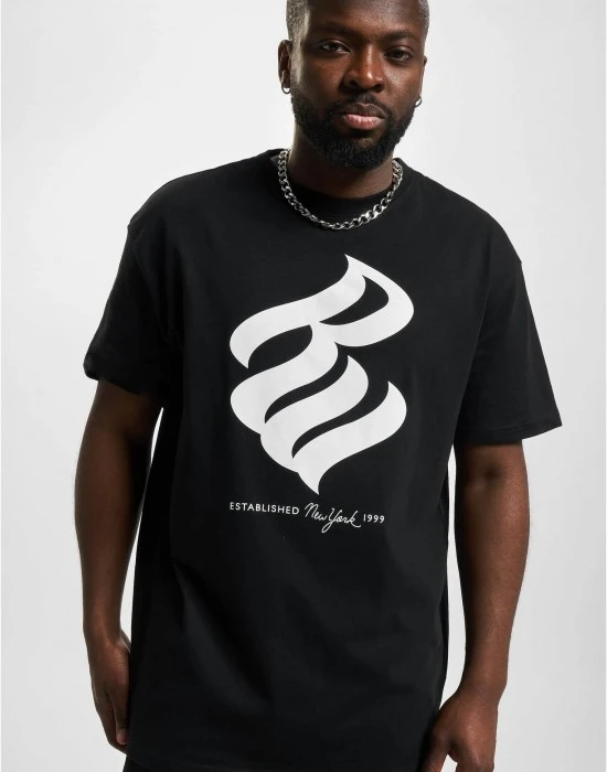 Мъжка тениска в черен/бял цвят Rocawear, Тениски - Hoodstyle.bg