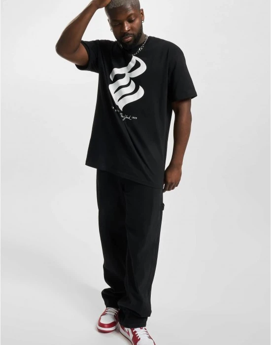 Мъжка тениска в черен/бял цвят Rocawear, Тениски - Hoodstyle.bg