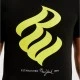 Тениска Rocawear T-Shirt black/lime XL