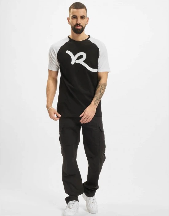 Тениска Rocawear T-Shirt black/white XXL