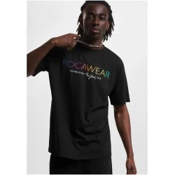 Мъжка тениска в черен цвят Rocawear Lamont