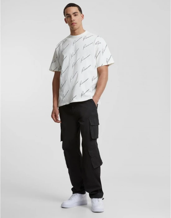 Мъжка тениска в цвят екрю Rocawear Atlanta, Овърсайз - Hoodstyle.bg