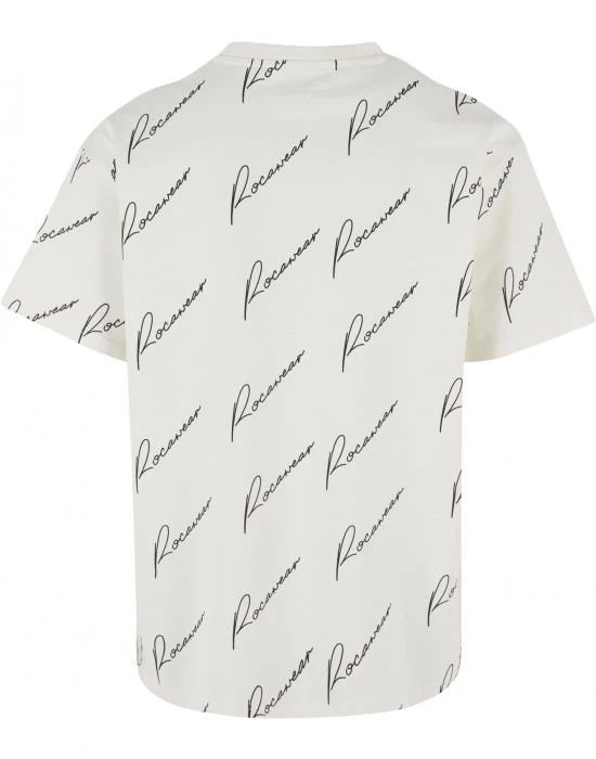 Мъжка тениска в цвят екрю Rocawear Atlanta, Овърсайз - Hoodstyle.bg