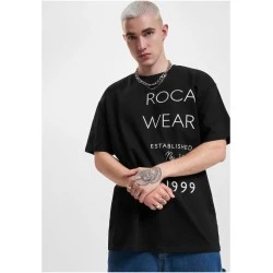Мъжка тениска в черен цвят Rocawear ExcuseMe