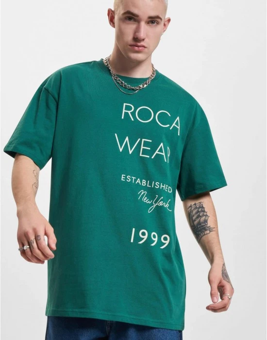 Мъжка тениска в зелен цвят Rocawear ExcuseMe, Тениски - Hoodstyle.bg