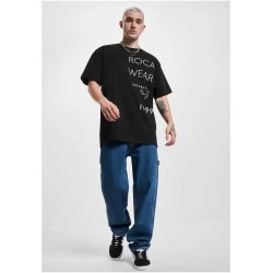 Мъжка тениска в черен цвят Rocawear ExcuseMe