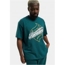 Мъжка тениска в цвят тюркоаз Rocawear Luisville