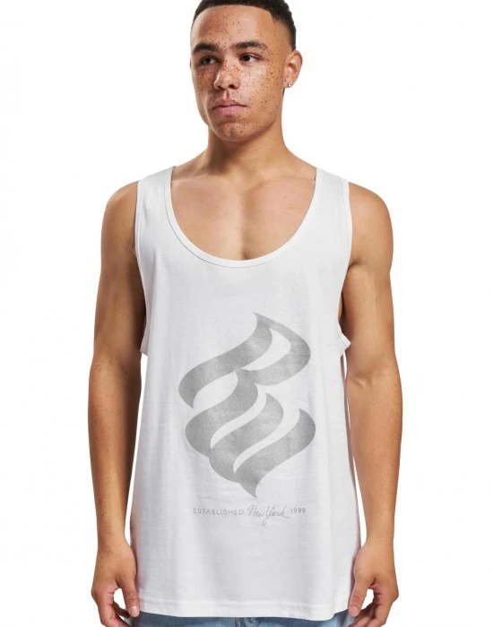 Мъжки потник в бял цвят Rocawear Basic Tanktop, Потници - Hoodstyle.bg