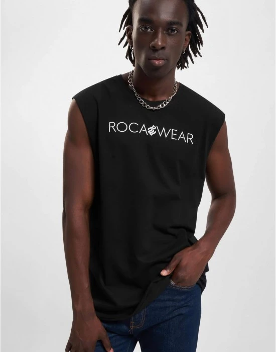 Мъжки потник в черен цвят Rocawear NextOne, Потници - Hoodstyle.bg