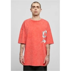 Тениска Sense Chrome T-Shirt Washed red XXL