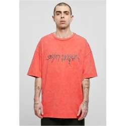 Тениска Sense Goth T-Shirt Washed red XXL