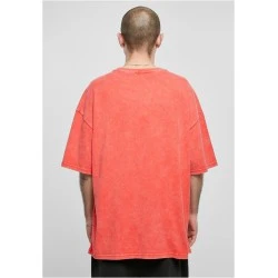 Тениска Sense Goth T-Shirt Washed red XXL