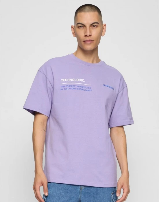 Тениска Technologic T-Shirt lavender XXL