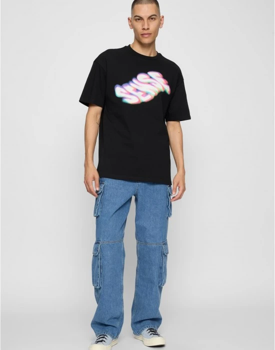 Тениска Glitch T-Shirt black XXL