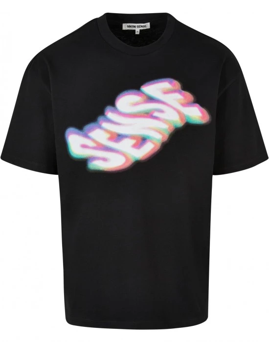 Тениска Glitch T-Shirt black XXL