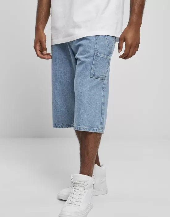 Мъжки къси дънкови панталони в син цвят Southpole Denim Shorts mid blue, Къси панталони - Hoodstyle.bg