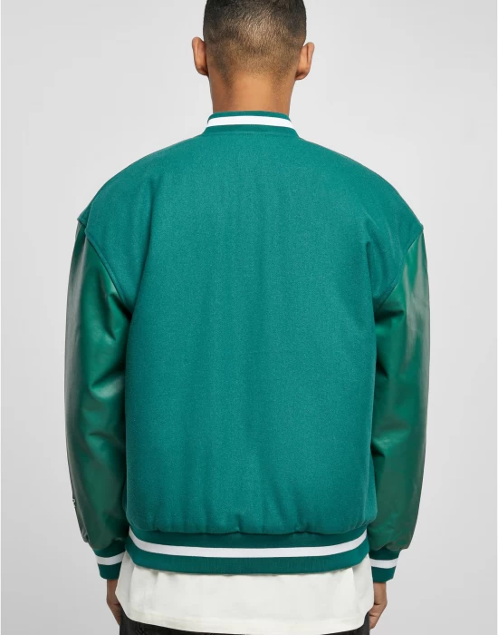 Мъжко колежанско яке в зелено Starter Team, Колежански - Hoodstyle.bg