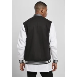 Мъжко колежанско яке в черно Starter College Fleece Jacket