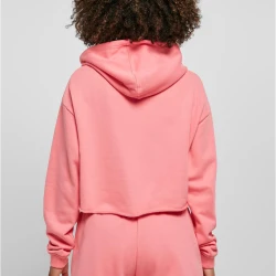 Дамски суичър късо худи Ladies Starter Cropped Hoody pinkgrapefruit XS