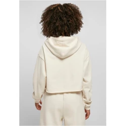 Дамски суичър късо худи Ladies Starter Cropped Hoody palewhite XS
