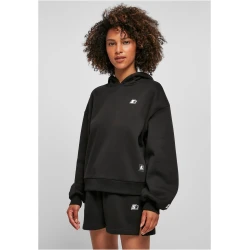 Дамски суичър късо худи Ladies Starter Essential Oversized Hoody black XS
