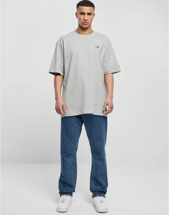 Мъжка широка тениска в светлосив цвят Starter Essential, Тениски - Hoodstyle.bg