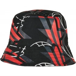 Шапка идиотка в черен и червен цвят Starter Airball Bucket