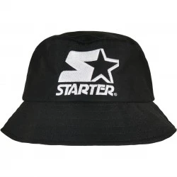 Шапка идиотка в черен цвят Starter Basic Bucket