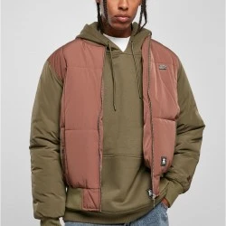 Мъжко Бомбър Яке Starter Quilted Bomber Jacket bark/darkolive XXL