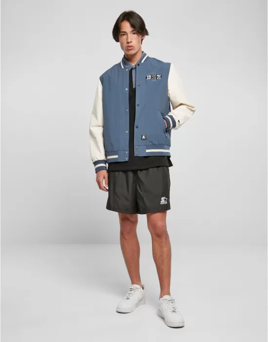 Мъжко колежанско яке в светлосин цвят Starter College Jacket, Якета Пролет / Есен - Hoodstyle.bg