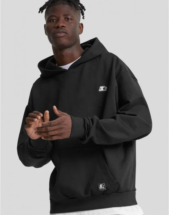 Мъжки суичър в черен цвят Starter Essential Oversize Hoody, Суичъри - Hoodstyle.bg