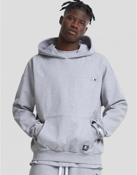 Мъжки суичър в сив цвят Starter Essential Oversize Hoody, Суичъри - Hoodstyle.bg