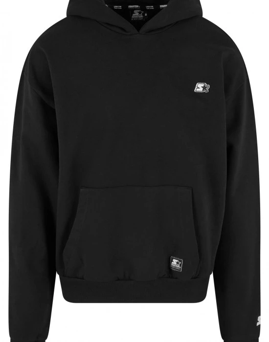 Мъжки суичър в черен цвят Starter Essential Oversize Hoody, Суичъри - Hoodstyle.bg