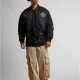 Мъжко Бомбър Яке Starter Patch Bomberjacket black XXL