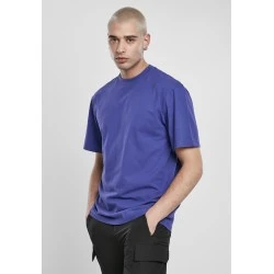 Мъжка тениска в синьо лилаво Urban Classics Tall Tee 