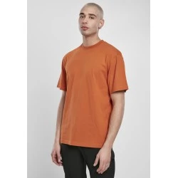 Мъжка тениска в кафяво Urban Classics Tall Tee 
