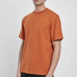 Мъжка тениска в кафяво Urban Classics Tall Tee 