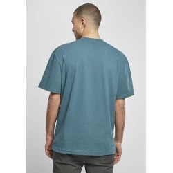 Мъжка изчистена тениска в петролно син цвят Urban Classics Tall teal 