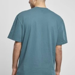 Мъжка изчистена тениска в петролно син цвят Urban Classics Tall teal 