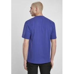 Мъжка тениска в синьо лилаво Urban Classics Tall Tee 
