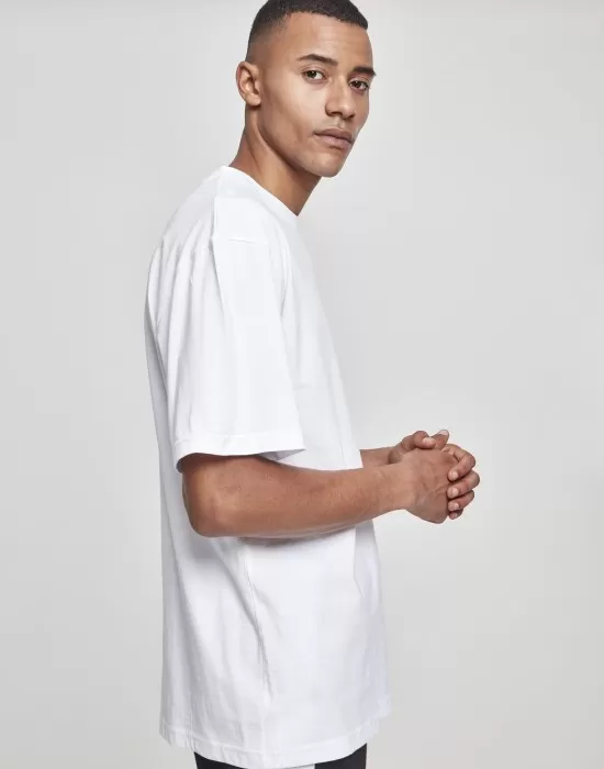 Мъжка тениска в бяло Urban Classics Tall, Тениски - Hoodstyle.bg
