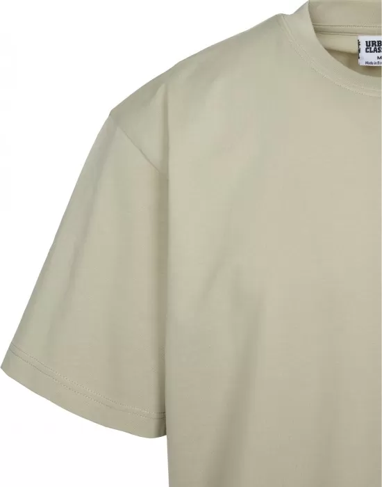 Мъжка тениска голям размер в бежово от Urban Classics, Тениски - Hoodstyle.bg