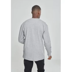 Мъжка блуза Urban Classics Tall в сиво